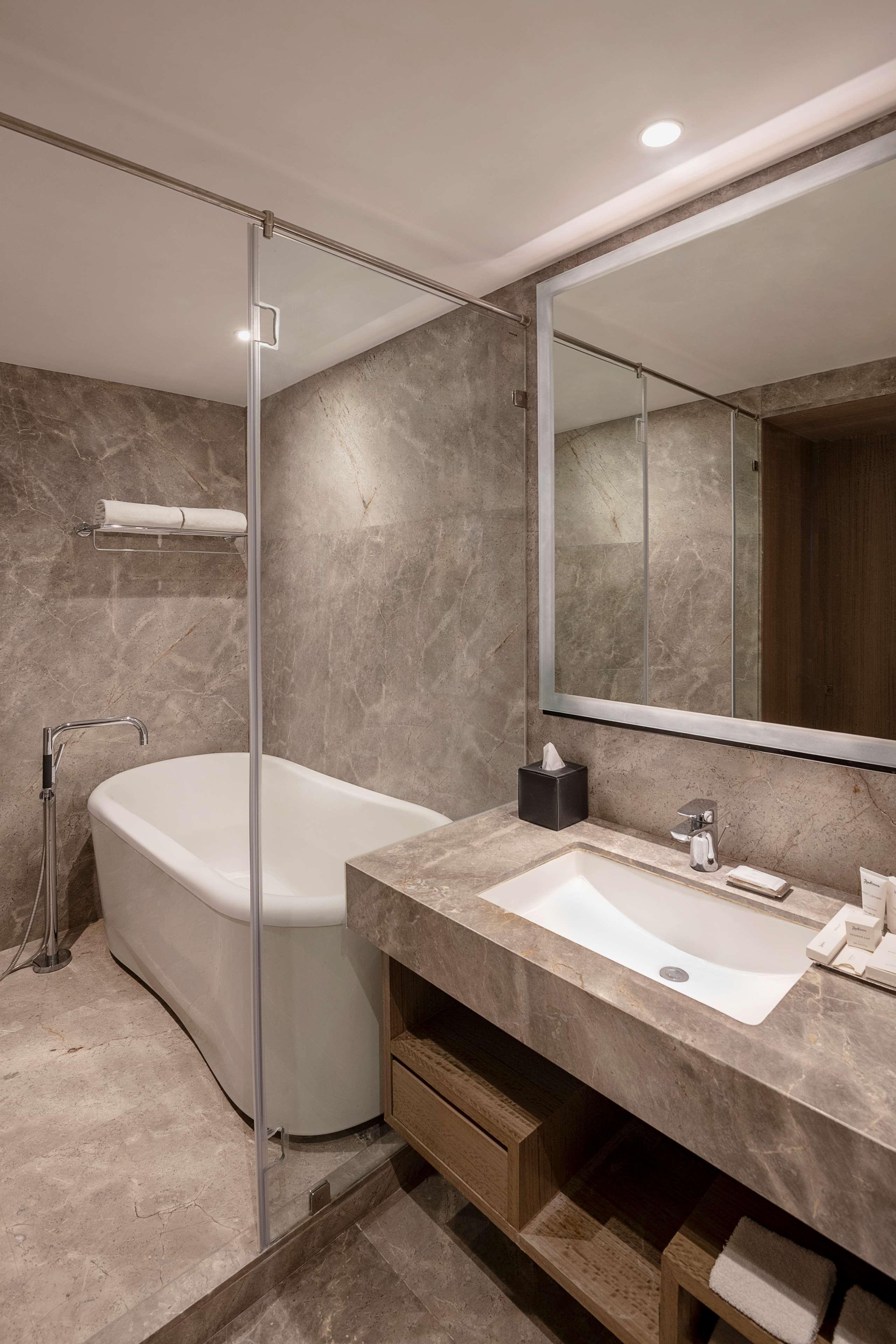 孟买安德瑞midc丽笙酒店 外观 照片 Bathroom